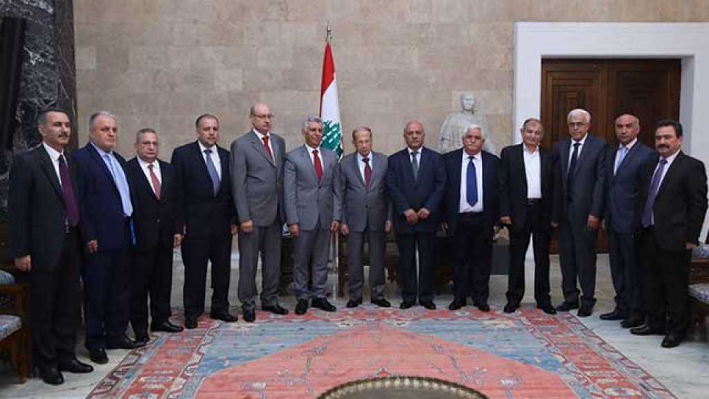 الرئيس عون: لن نوفر أي جهد كي نسترد أرضنا ونعيدها الى أصحابها