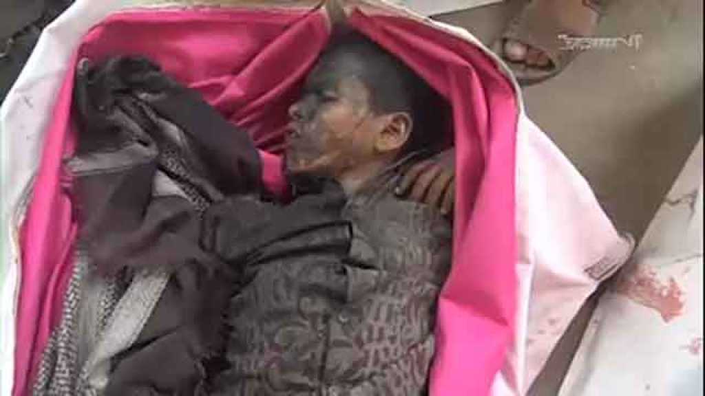 العدوان السعودي يرتكب مجزرة ضحيتها عشرة مواطنيين يمنين في خدير