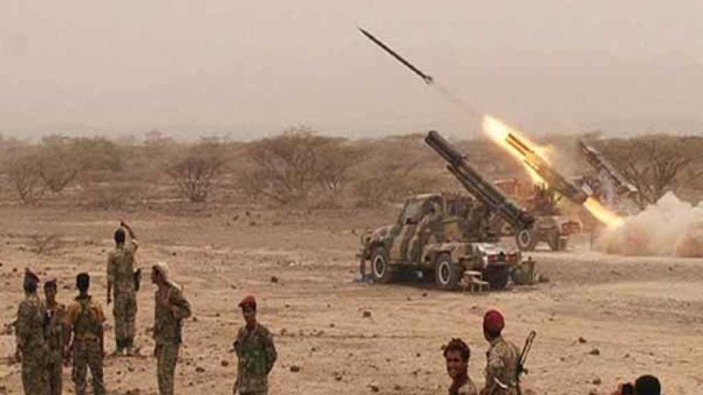  الجيش اليمني يستهدف مواقع العدوان في تعز بصلية صواريخ كاتيوشا