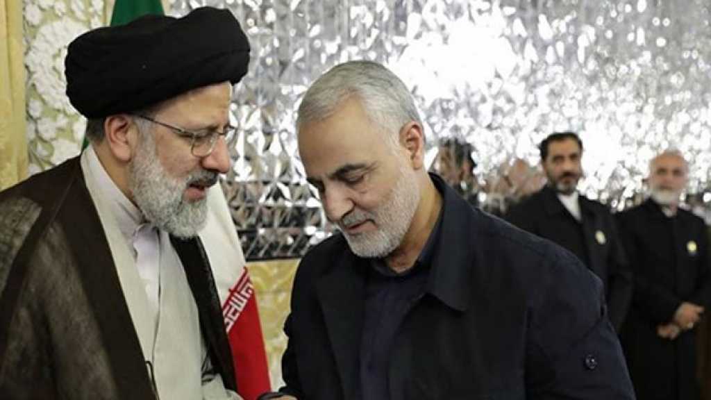 اللواء سليماني خادم ضريح الإمام الرضا (ع)