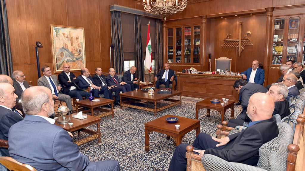 الرئيس بري جدّد الدعوة الى الإسراع في تشكيل الحكومة
