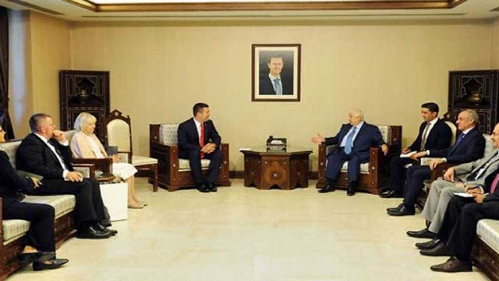 المعلم: سنواصل مكافحة الإرهاب وندعم الحل سياسي للأزمة