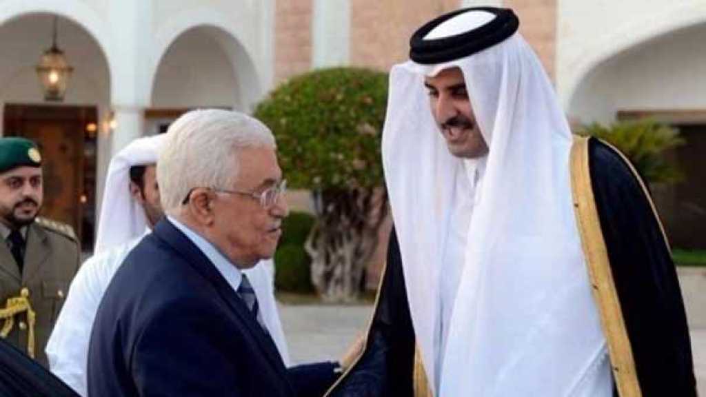 محمود عباس في قطر