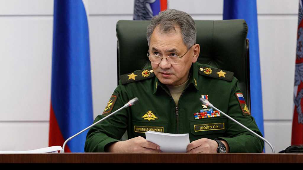 وزير الدفاع الروسي: نتيجة القتال في سوريا أصبح سلاحنا مثالياً