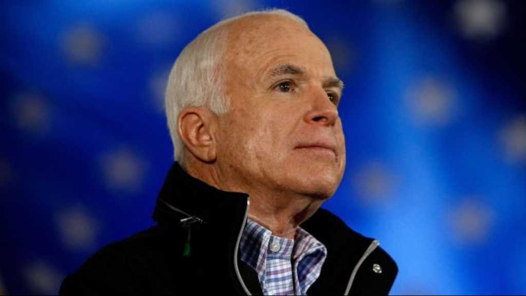 السيناتور الجمهوري ماكين يرحل موصيًا بألا يحضر ترامب جنازته