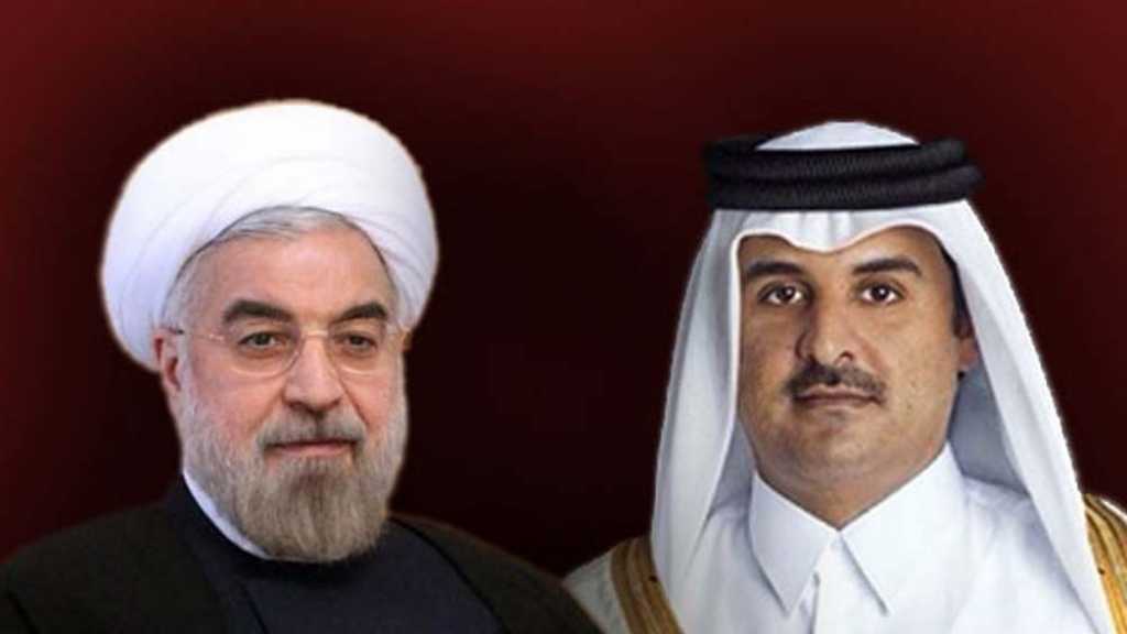 روحاني يؤكد لأمير قطر دعم إيران للدوحة في مواجهة المقاطعة من بعض الدول العربية