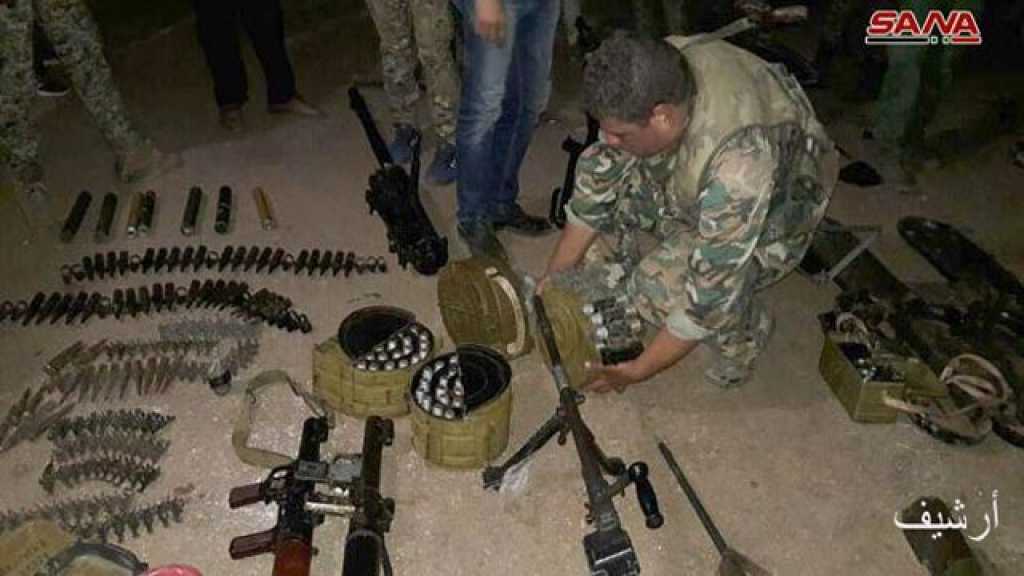 صواريخ &rsquo;تاو&rsquo; أمريكية في مستودعات تركها إرهابيون في ريف حماة