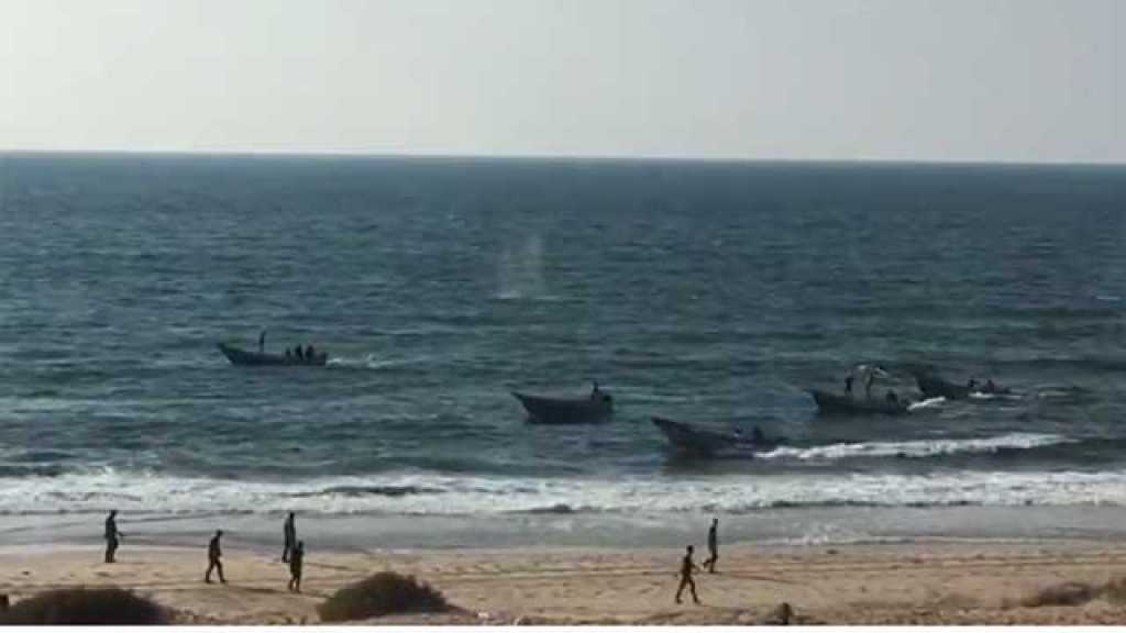 إصابة فلسطينيين جراء استهداف الاحتلال المشاركين في المسير البحري قرب زيكيم