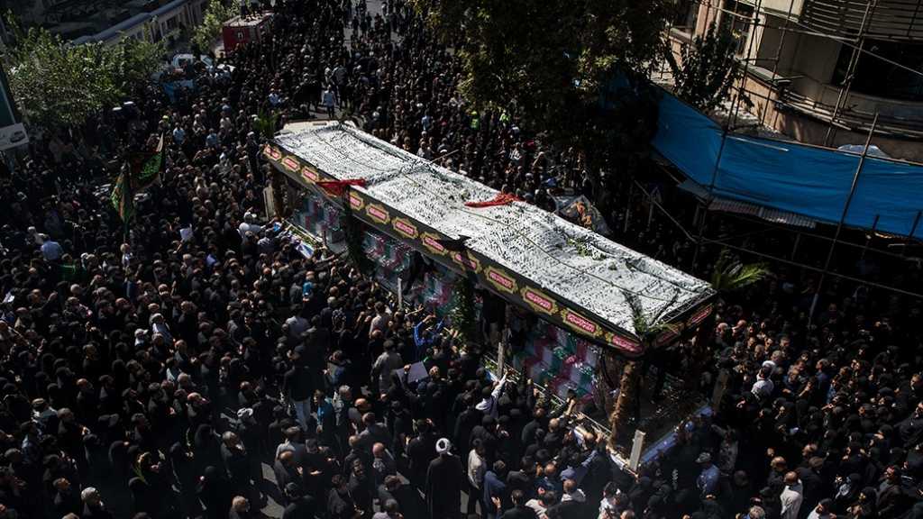الإيرانيون ودّعوا رفات دفعة جديدة من شهداء الدفاع المقدس