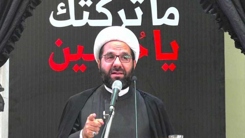 الشيخ دعموش : لابتكار حلول للعقد الحكومية