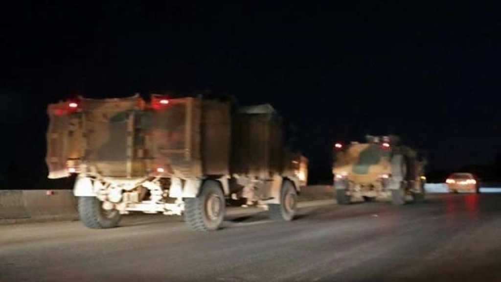 رتل عسكري تركي يدخل إدلب 