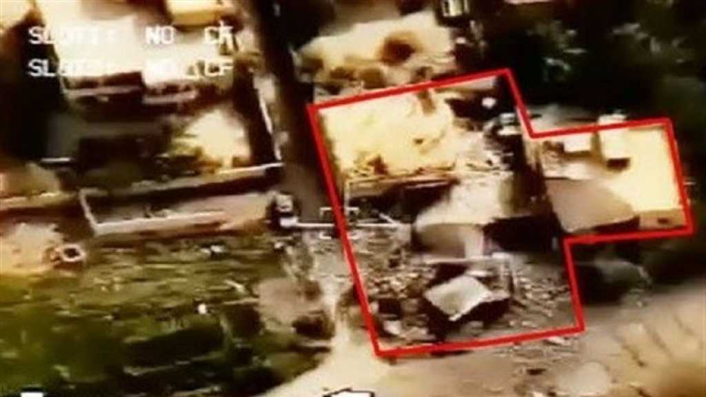 بالصور: مكان مقر الارهابيين الذي استهدفته الصواريخ الايرانية في سوريا