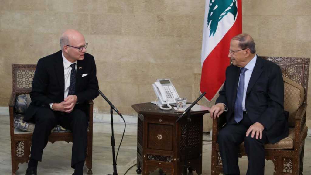 الرئيس عون نافش قضية النازحين السوريين مع رئيس مجلس العموم الكندي