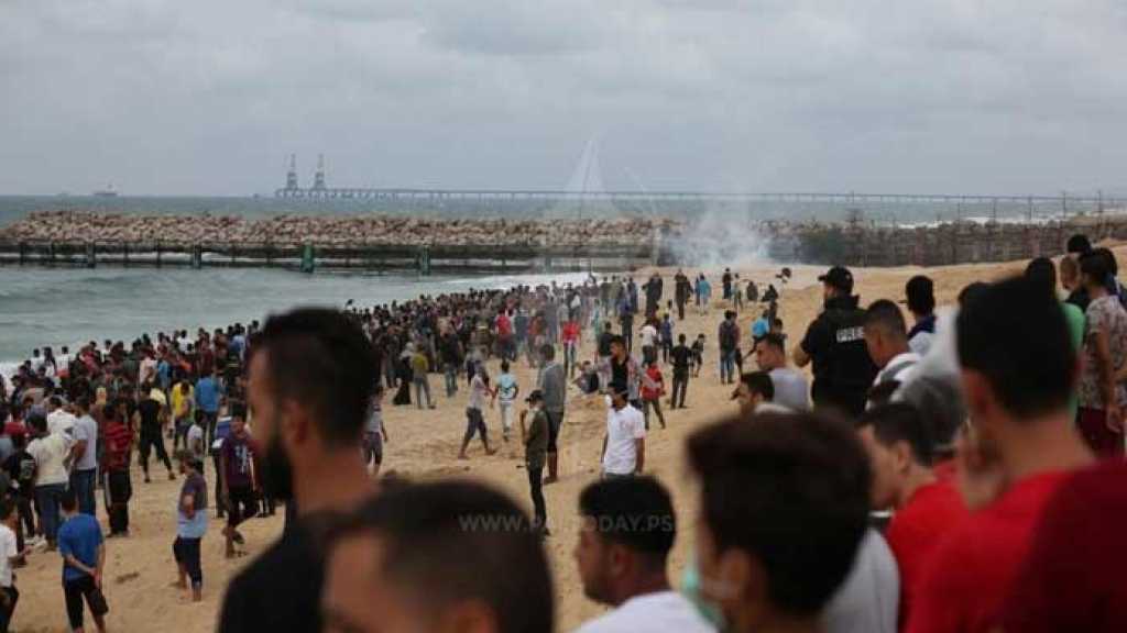 إصابة 29 مواطناً برصاص الاحتلال والاختناق شمال غرب غزة