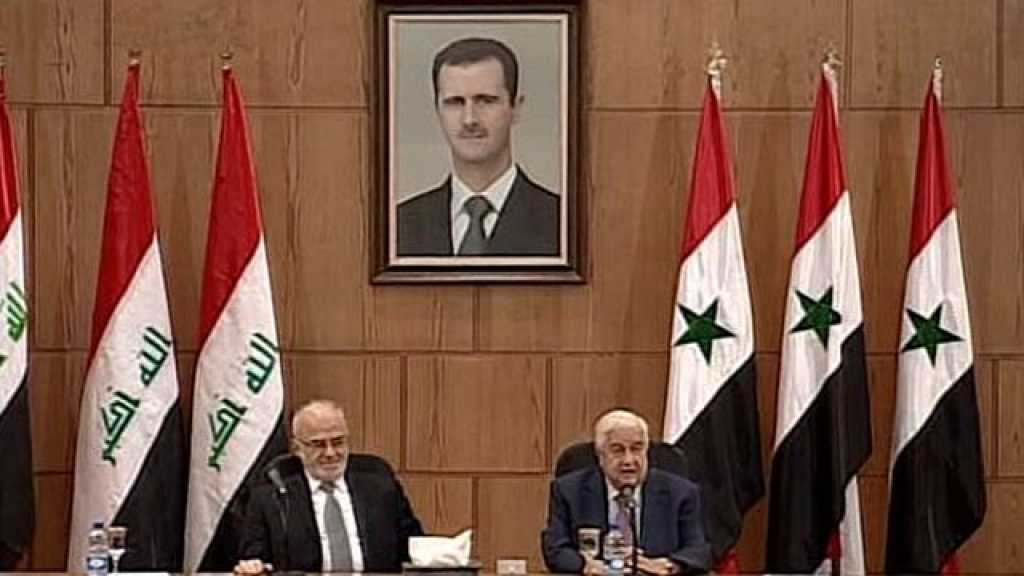 بغداد تدرس مع دمشق فتح المعابر المشتركة