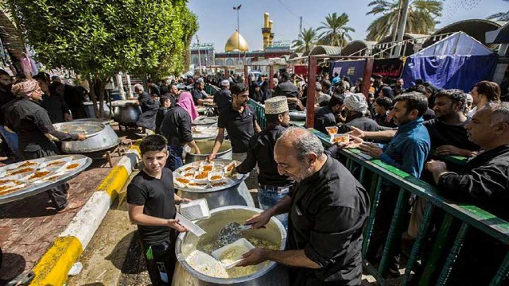 أكثر من 10 آلاف موكب حسيني يتوافدون الى كربلاء المقدسة