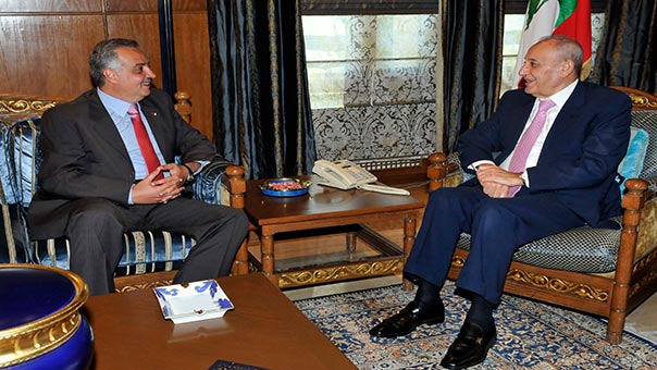 إرسلان لدى زيارته بري