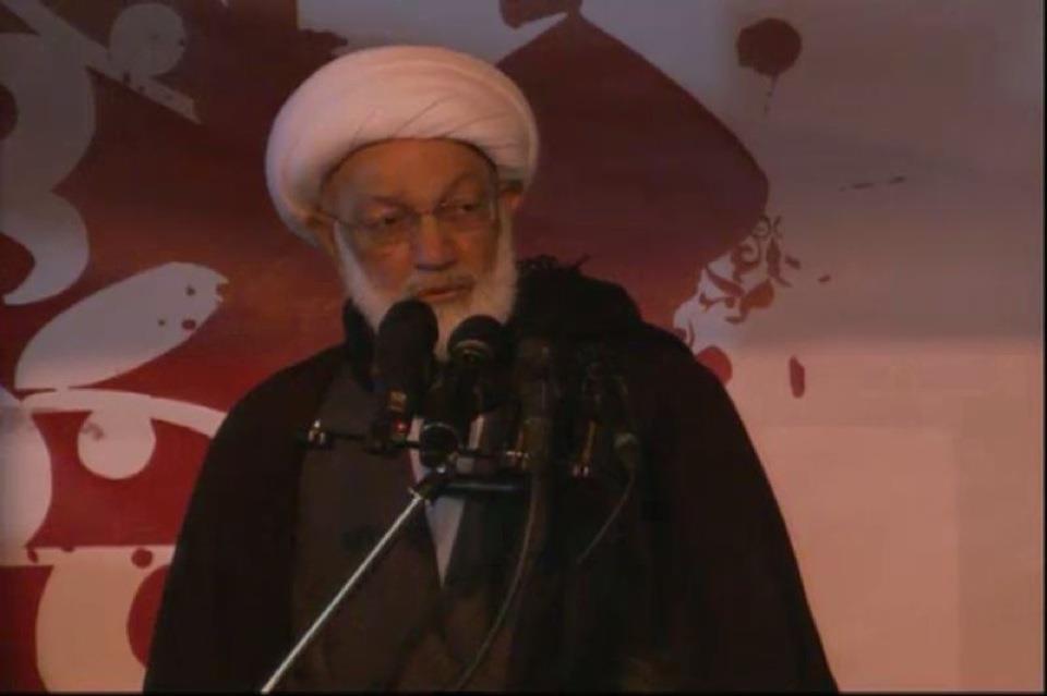 آية الله قاسم: لا تراجع عن تحقيق المطالب السياسية والاسلوب السلمي ولا مهادنة في أمر الشعائر الدينية