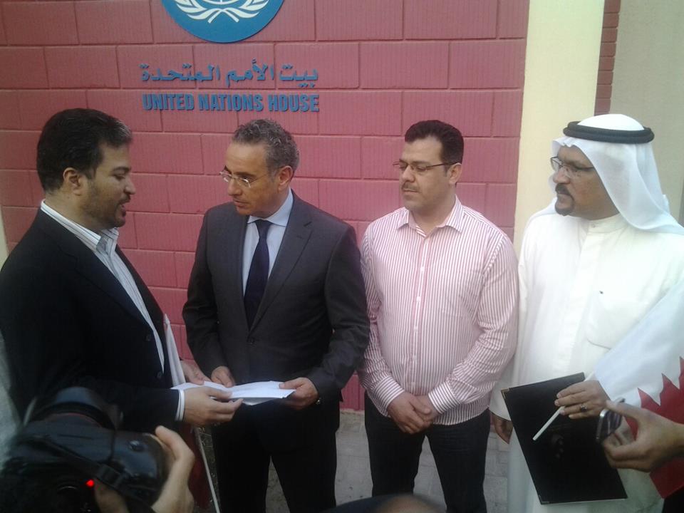 المعارضة البحرينية تدعو الامم المتحدة لممارسة ضغط جدي على النظام لوقف تدهور الاوضاع الحقوقية

