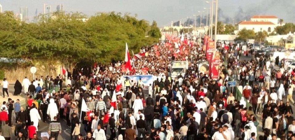 البحرين: مسيرة حاشدة لقوى المعارضة تحت عنوان "صمود"