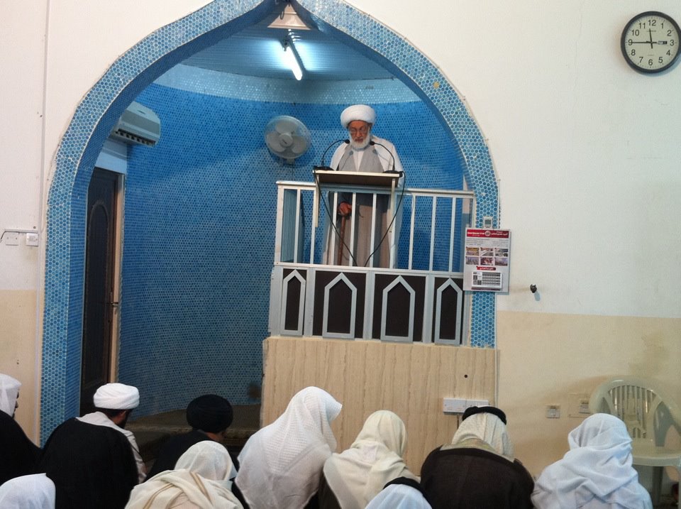 الشيخ عيسى قاسم: الحل الأمني ساقط والتغيير المنطلق من الصحوة الإسلامية لن يوقفه شيء



