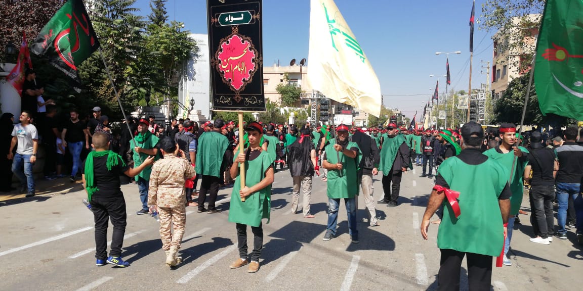 بعلبك تحيي العاشر من محرم في مقام السيدة خولة بنت الحسين (ع)
