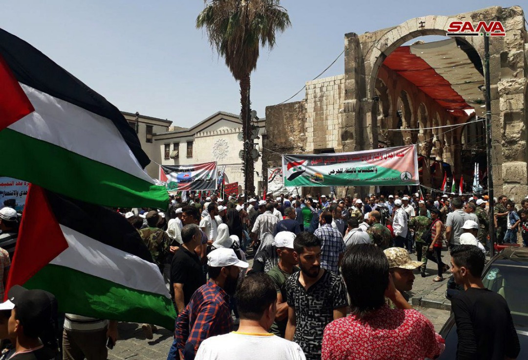 سوريا تخرج من أجل القدس في يوم القدس العالمي ـ بالصور