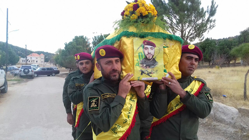 حزب الله وجمهور المقاومة شيّعوا الشهيدين طراد الحاج حسن وعلي نون