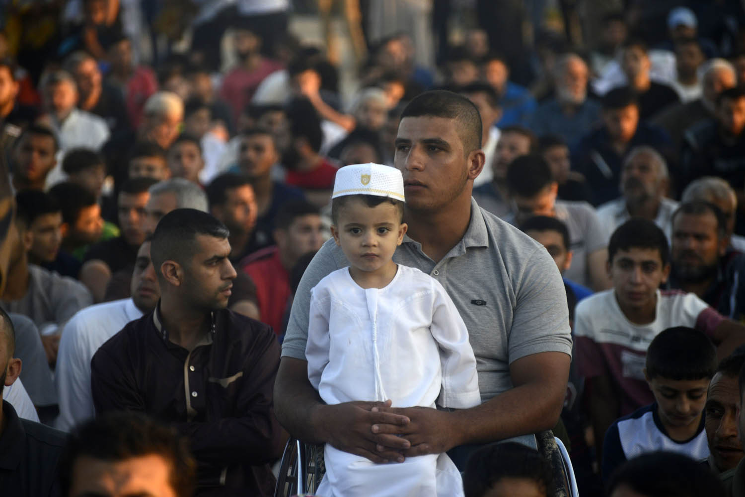 صلاة العيد .. سواعد الانتفاضة