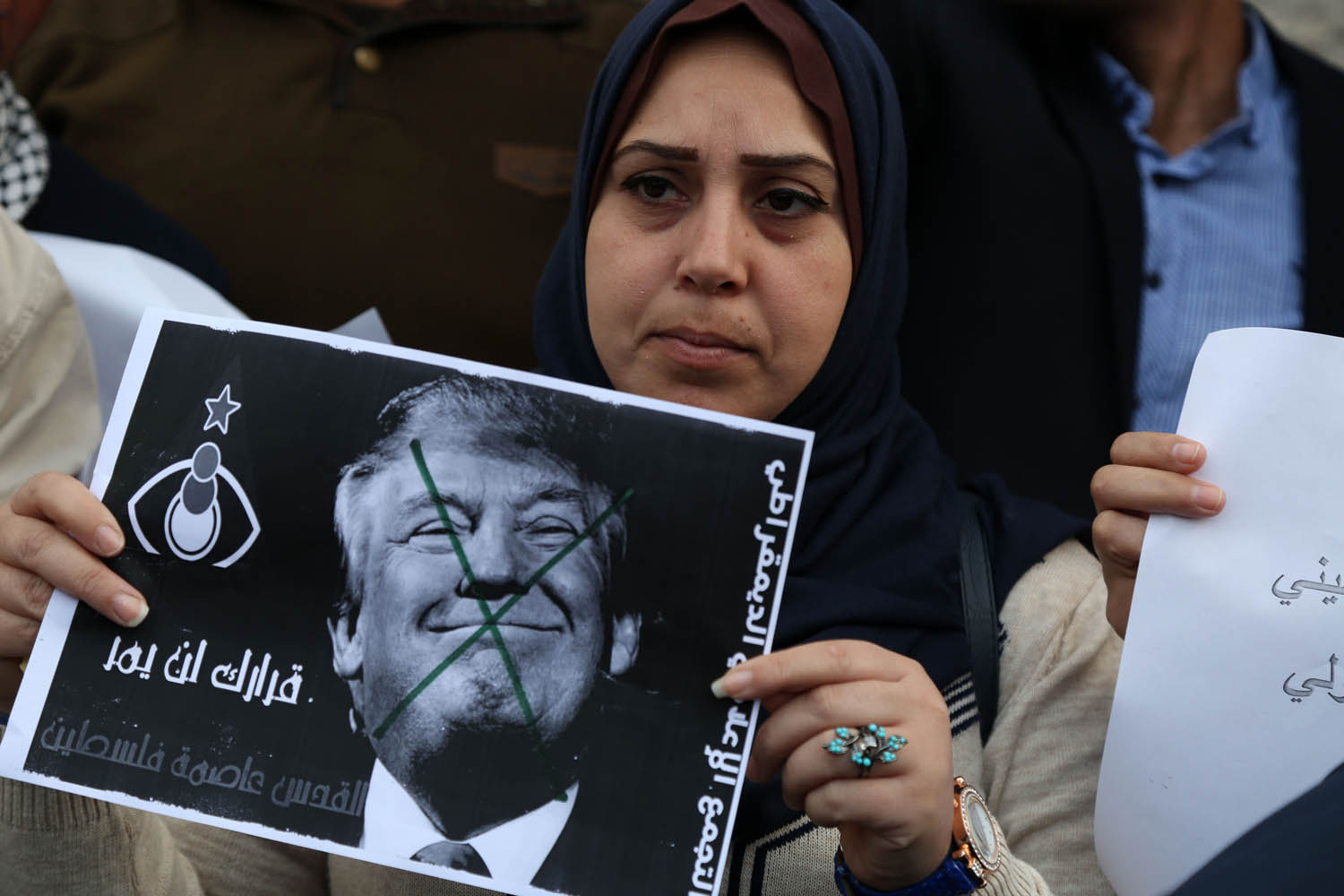 ترامب يحترق!