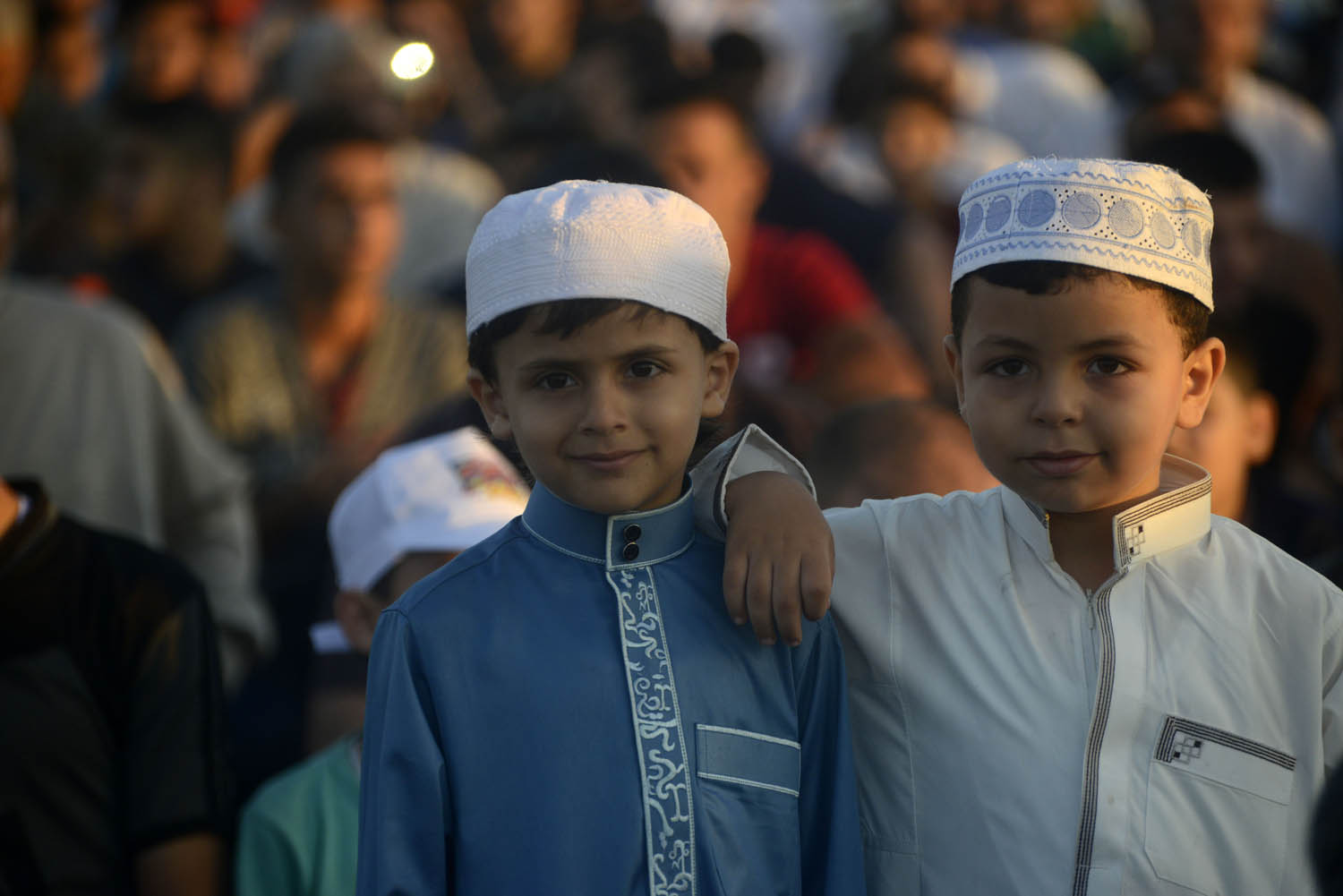 صلاة العيد .. سواعد الانتفاضة