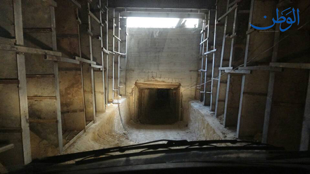 بالصور .. أضخم أنفاق الإرهابيين في الغوطة الشرقية
