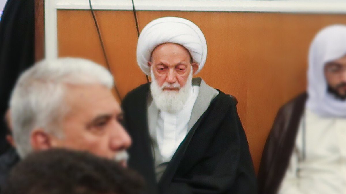 بالصور..الشيخ قاسم يشارك في مجلس عزاء حسيني في لندن