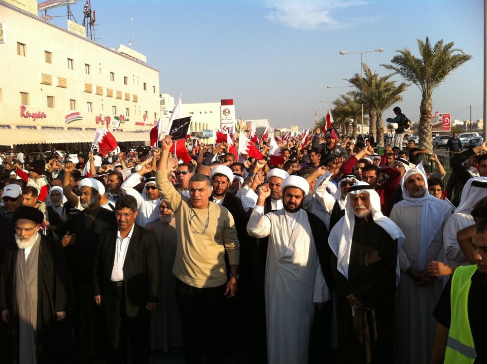 البحرين: مسيرة جماهيرية حاشدة تحت عنوان "الشعب أساس السلطات" 