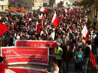 البحرين: مسيرة جماهيرية حاشدة تحت عنوان "الشعب أساس السلطات" 