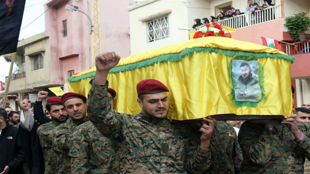 تشييع شهيد الدفاع المقدس محمد حسن هاشم  في عين التينة