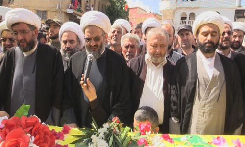 جماهير المقاومة وأهالي الخرايب يشيّعون الشهيد المجاهد حسين أحمد حمود