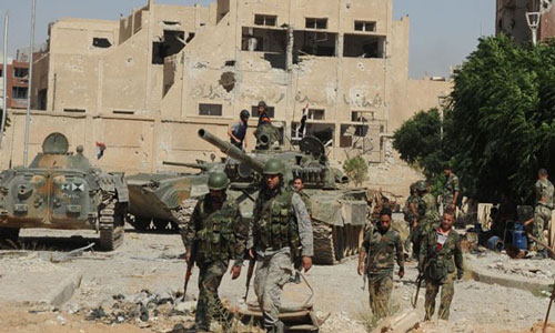 الجيش السوري يشن هجوماً معاكساً على مدينة جسر الشغور بريف ادلب