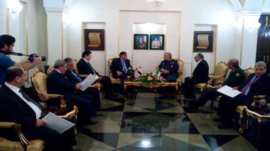 وزير الدفاع السوري بعد لقائه  نظيره الإيراني:  لن نسمح لاي طرف بالمساس بمحور المقاومة