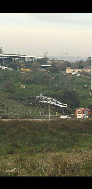 الدفاعات الجوية السورية تتصدى لاعتداء اسرائيلي وتسقط طائرة F16 فوق الجليل