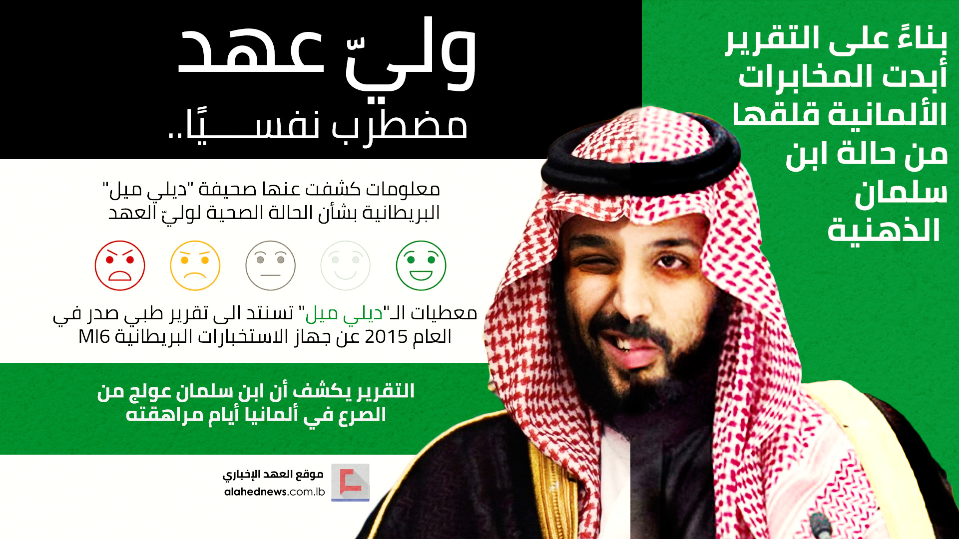 ابن سلمان عولج من الصرع في ألمانيا أيام مراهقته