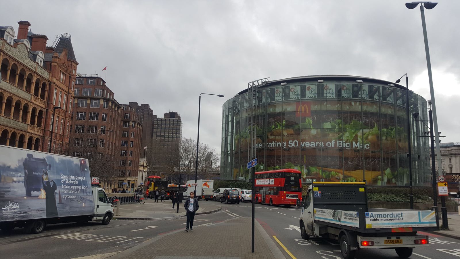 مظلومية الشعب البحريني تنتشر في شوارع لندن