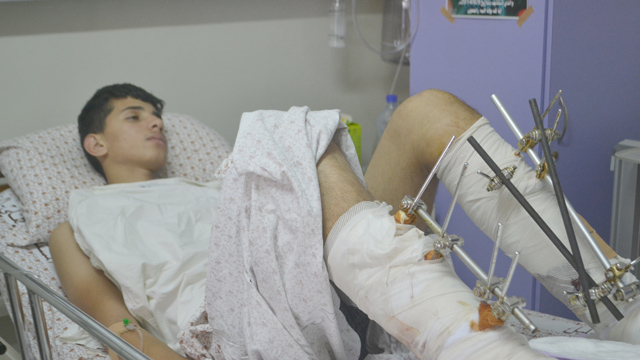 جرحى &rsquo;مسيرات العودة&rsquo; .. شهود على انتهاك العدو الفاضح للمواثيق الدولية