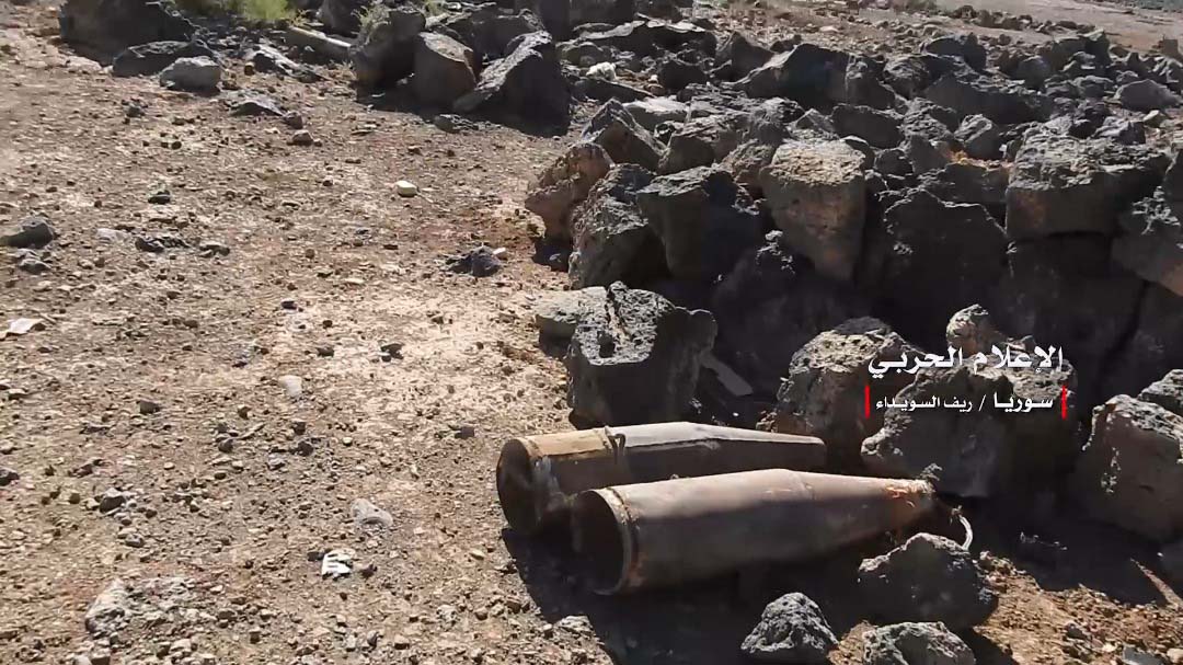 بالصور.. عمليات الجيش السوري ببادية السويداء الشرقية