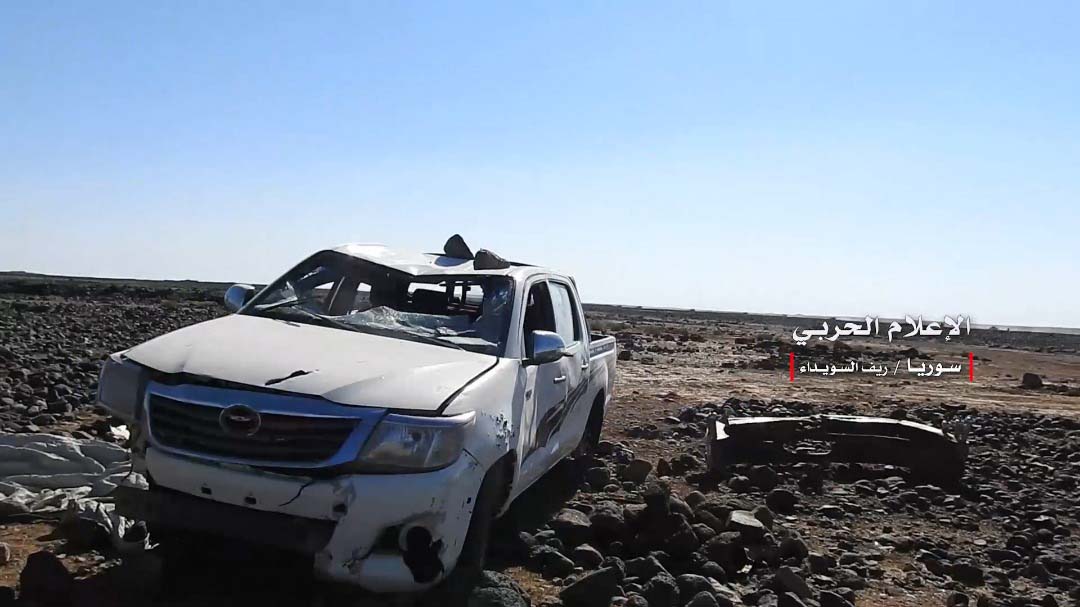 بالصور.. عمليات الجيش السوري ببادية السويداء الشرقية