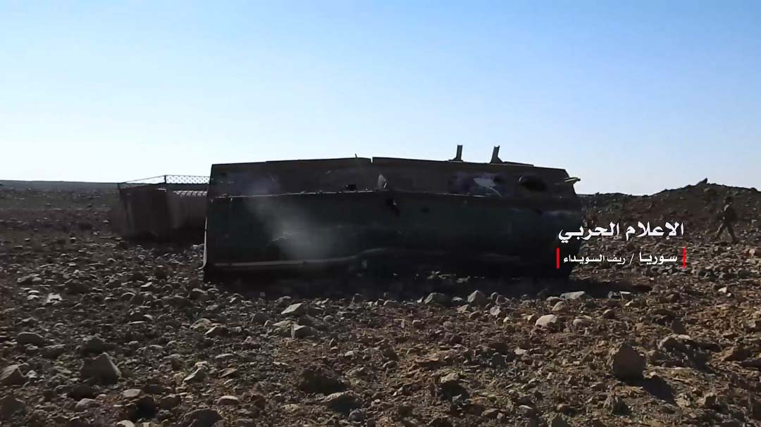 بالصور.. عمليات الجيش السوري ببادية السويداء الشرقية