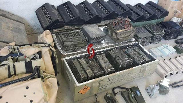 بالصور .. العثور على ذخيرة لعناصر الخوذ البيضاء في القنيطرة